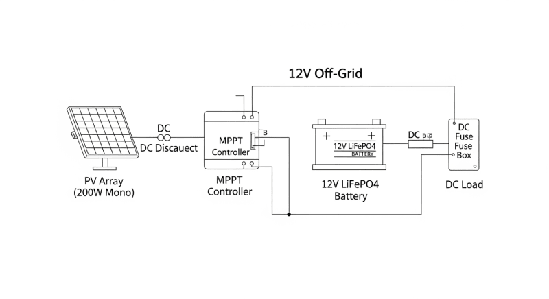 200 watt monocrystalline solar panel - engineering architecture diagram 2026