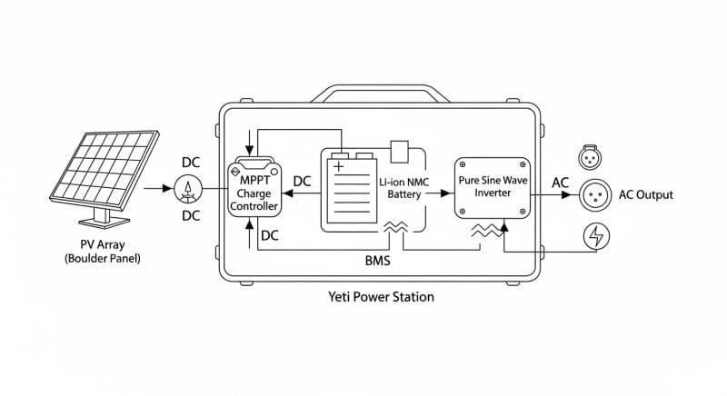 goal zero solar kit - engineering architecture diagram 2026