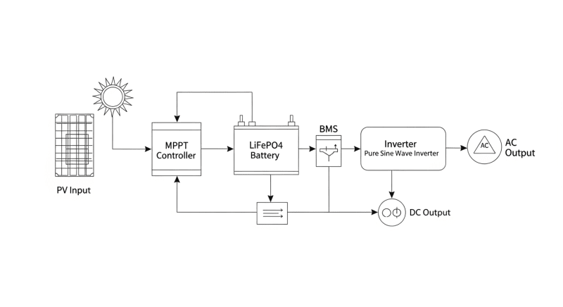 best solar generator kit - engineering architecture diagram 2026
