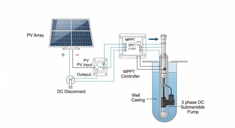 solar well kit - engineering architecture diagram 2026