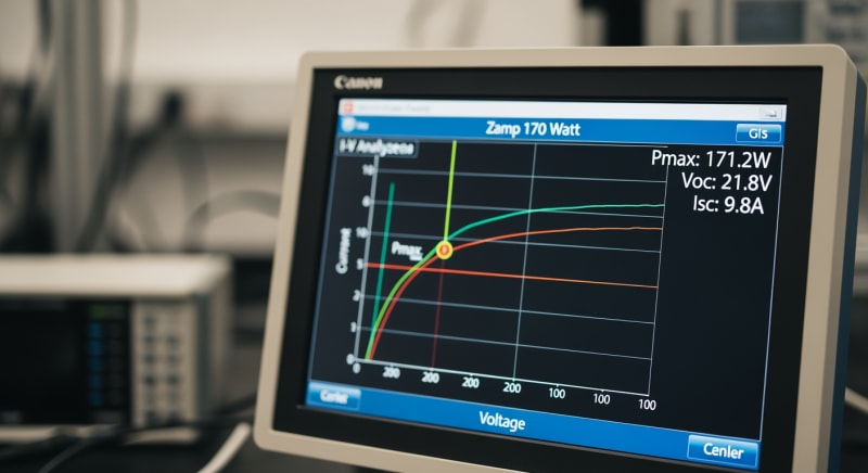 zamp 170 watt solar panel - performance testing and validation 2026