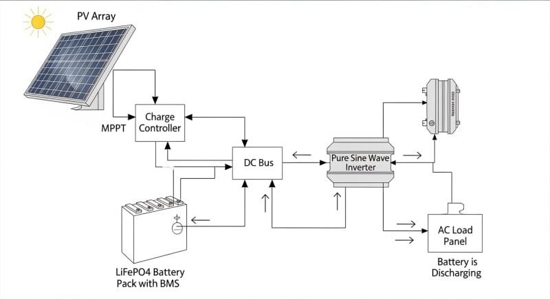 storing electricity - engineering architecture diagram 2026