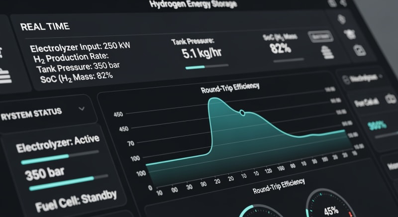 hydrogen energy storage system - performance testing and validation 2026