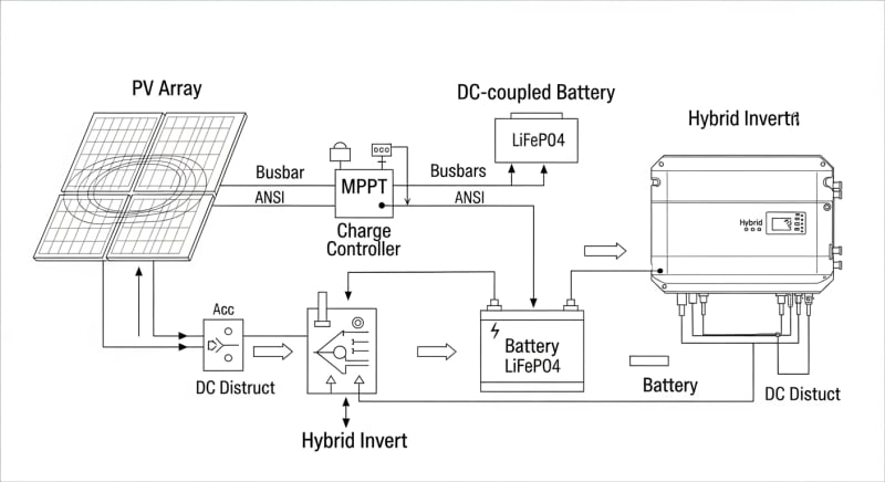battery power storage for homes - engineering architecture diagram 2026