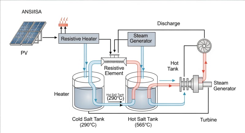 thermal energy storage companies - engineering architecture diagram 2026