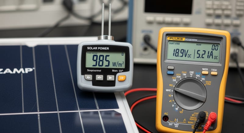 zamp solar suitcase - performance testing and validation 2026