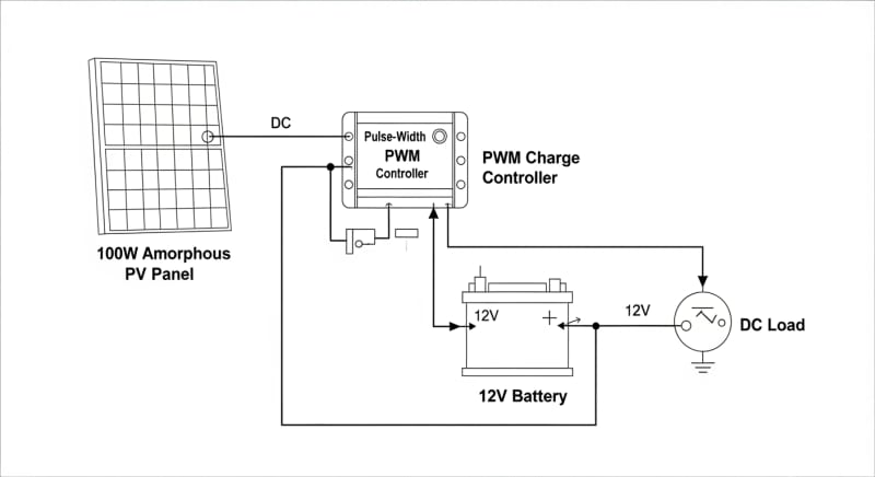 harbour freight solar panel - engineering architecture diagram 2026
