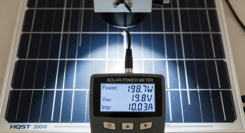 hqst 200 watt solar panel - performance testing and validation 2026