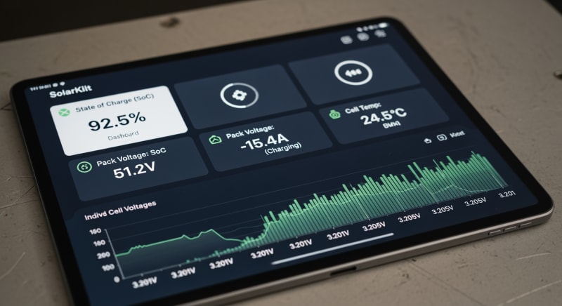 solar lithium battery bank - performance testing and validation 2026