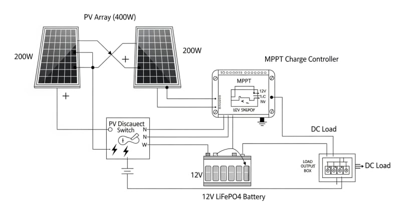 best 400 watt solar panel kit - engineering architecture diagram 2026
