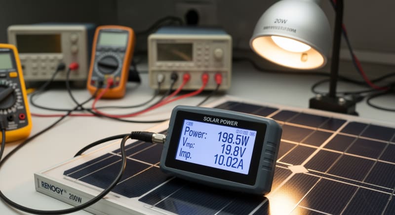 renogy 200 watt - performance testing and validation 2026