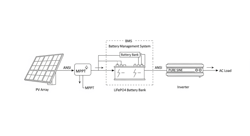 electricity storage device - engineering architecture diagram 2026