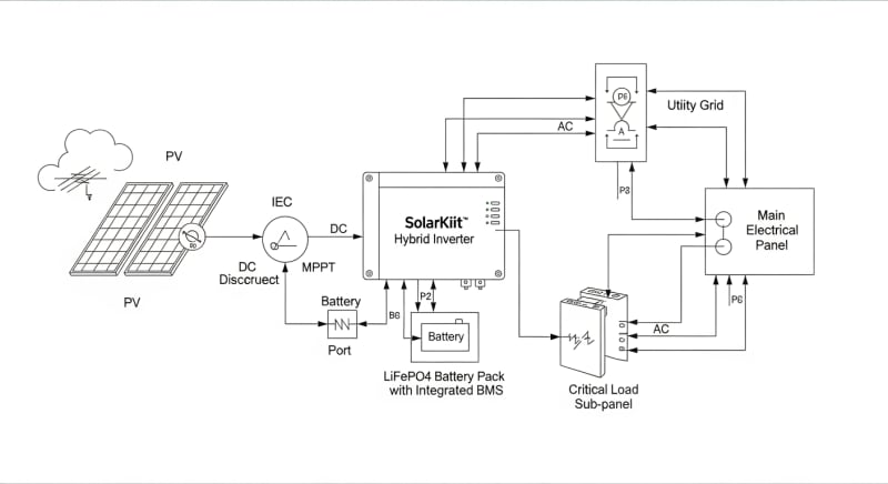 best way to store solar energy - engineering architecture diagram 2026