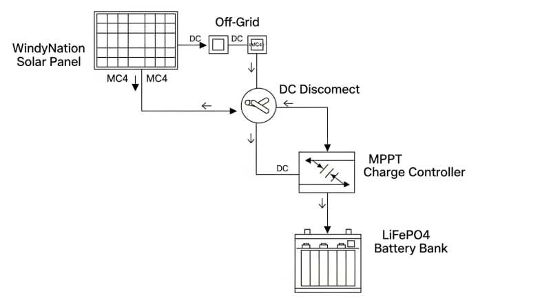 windynation solar panel - engineering architecture diagram 2026