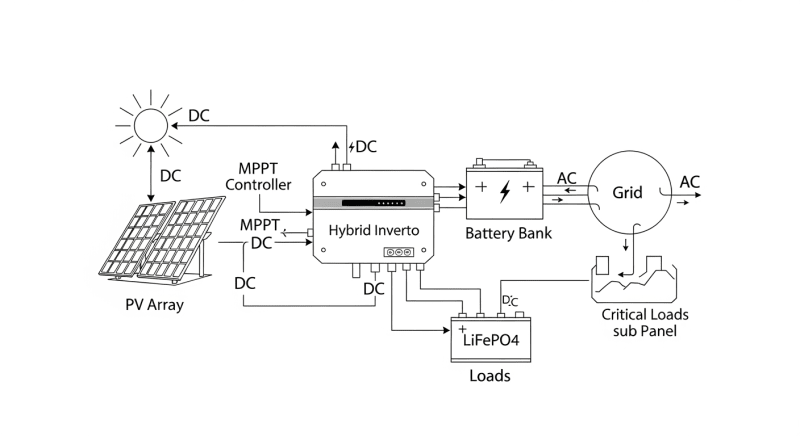 solar system complete - engineering architecture diagram 2026