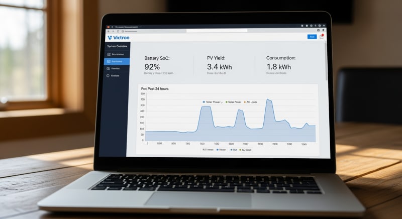 victron energy solar kit - performance testing and validation 2026
