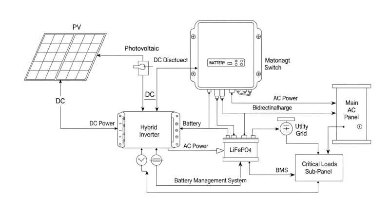 solar system complete package - engineering architecture diagram 2026