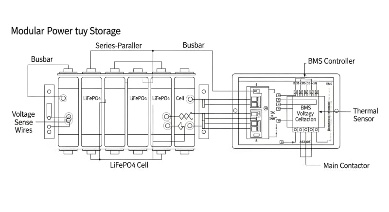 power storage device - engineering architecture diagram 2026