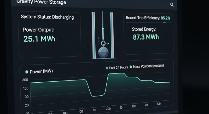 gravity power storage - performance testing and validation 2026