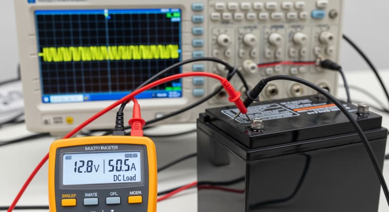 12 volt storage battery - performance testing and validation 2026