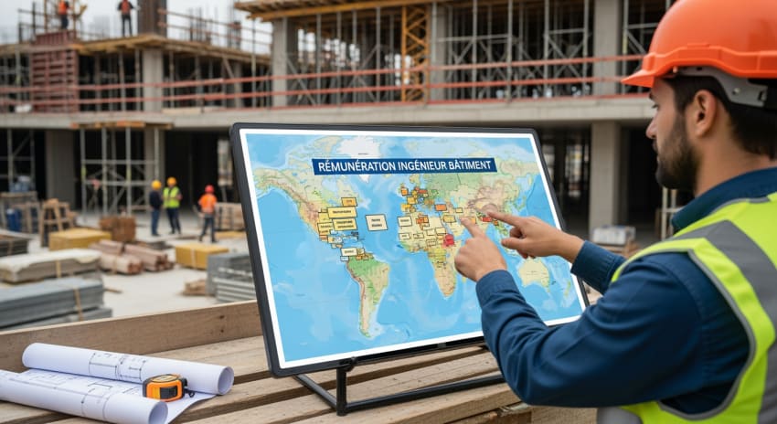 Évolution Salaire Ingénieur Bâtiment - 4Génie Civil