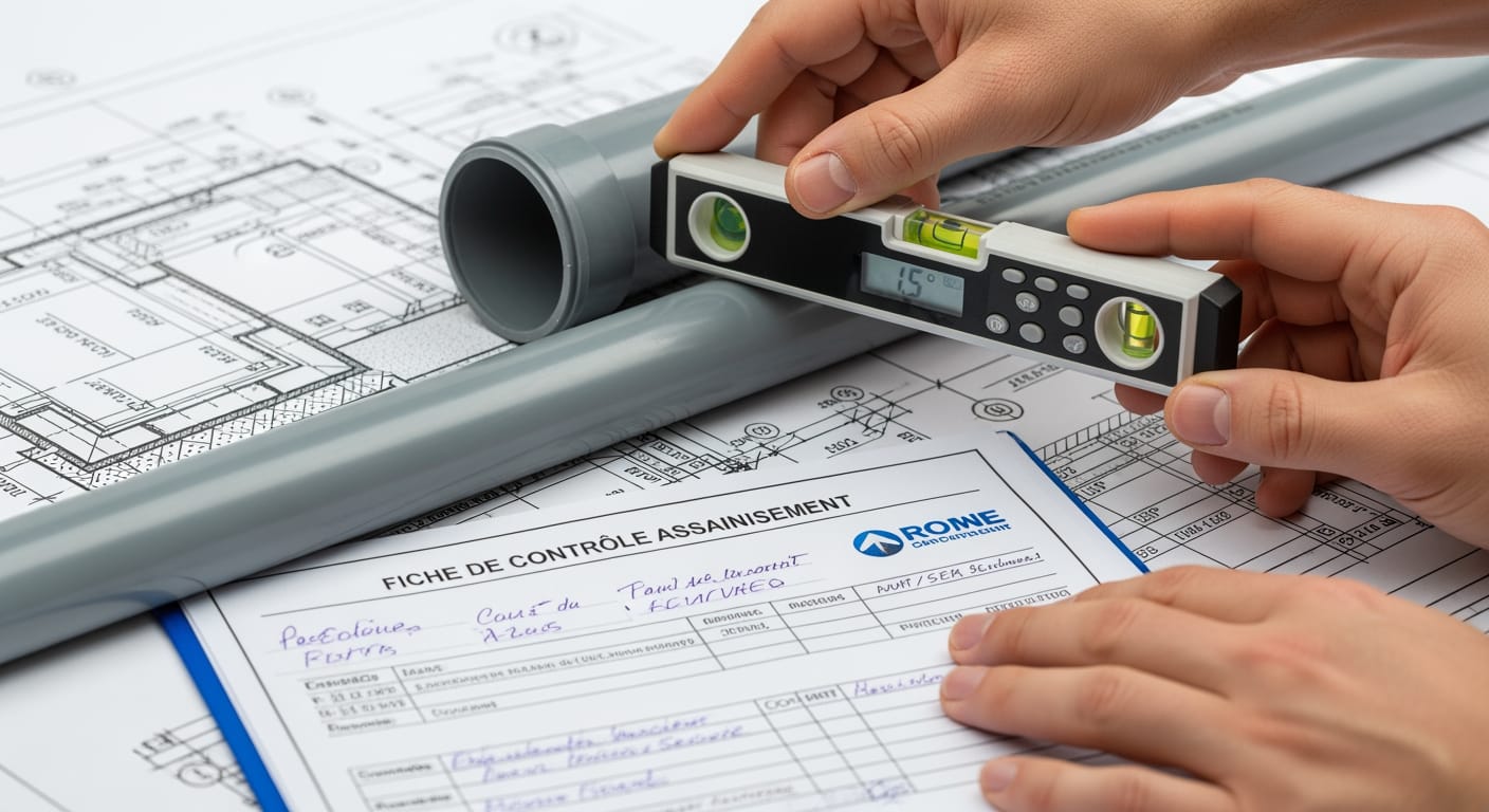 Fiche de Contrôle Assainissement - 4Génie Civil