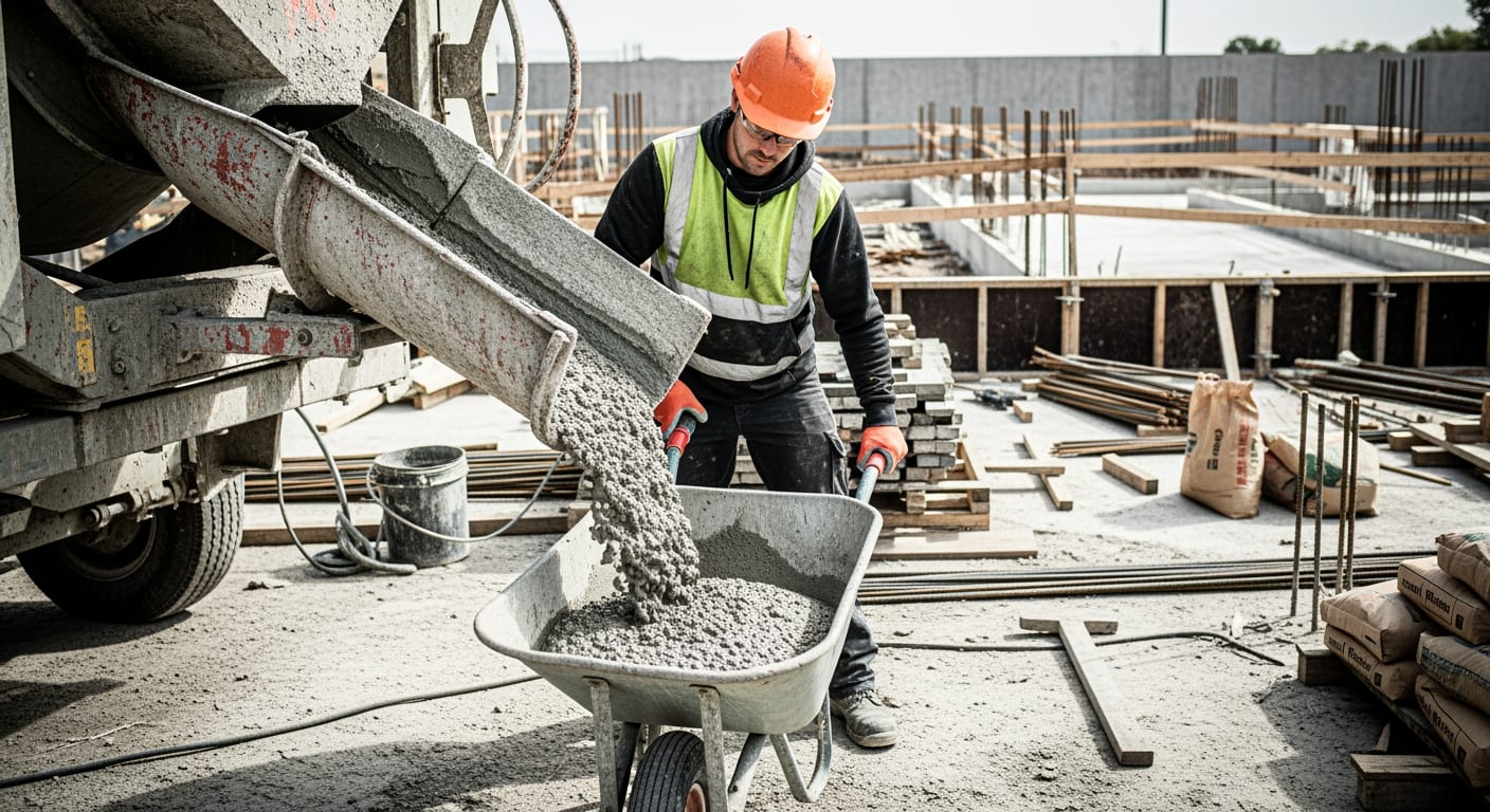 Calcul prix revient béton : Fabriqué sur Chantier (Update 2026) 3 Calcul prix revient béton - 4Génie Civil