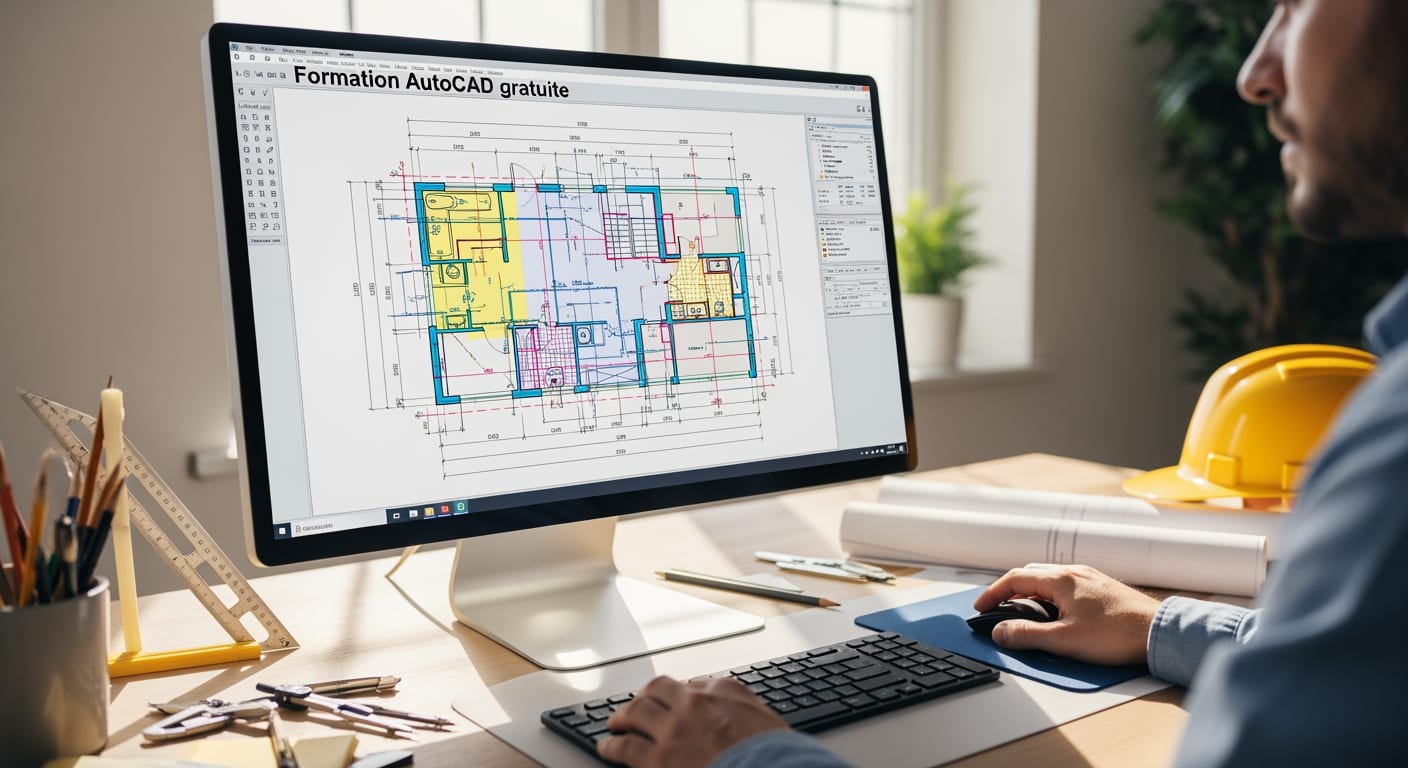 Formation AutoCAD gratuite - 4Génie Civil