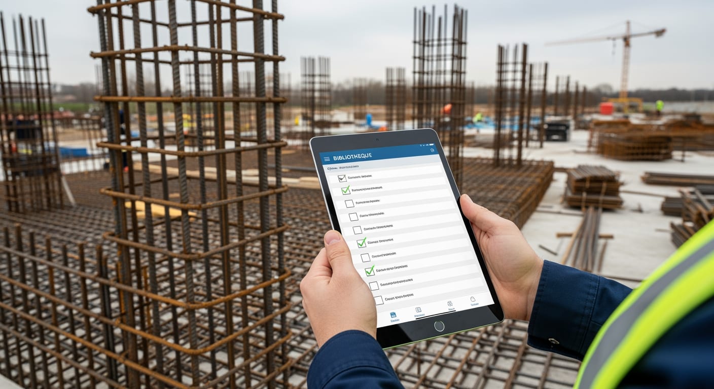 Fiche de contrôle ferraillage : Modèle Prêt à Télécharger (2026) 3 Fiche de contrôle ferraillage- 4Génie Civil