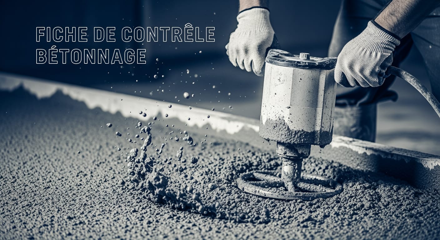 Fiche de Contrôle Bétonnage - 4Génie Civil