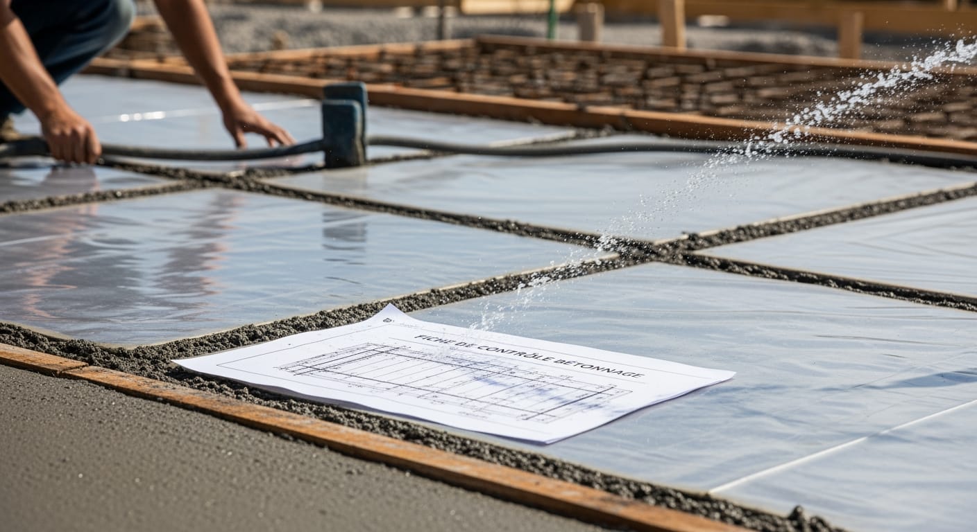 Fiche de Contrôle Bétonnage - 4Génie Civil
