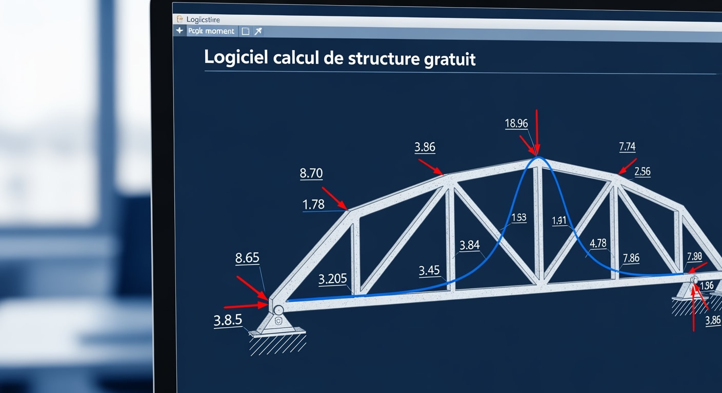 Logiciel calcul de structure gratuit - 4Génie Civil