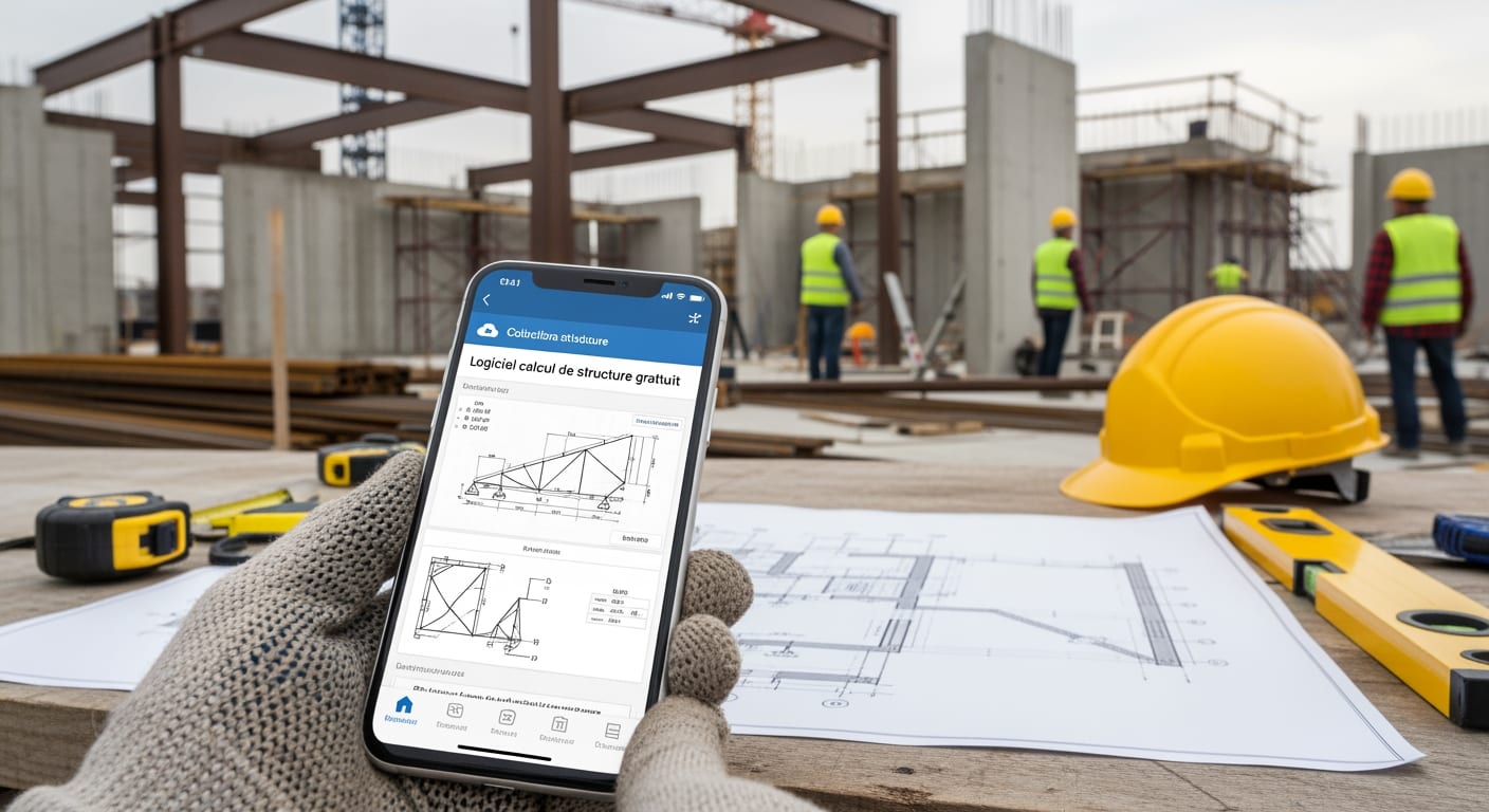 Logiciel calcul de structure gratuit - 4Génie Civil