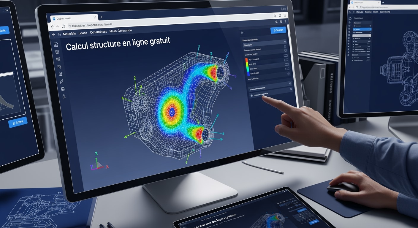 Calcul structure en ligne gratuit - 4Génie Civil