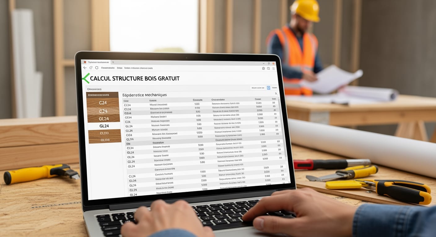 Calcul structure bois gratuit - 4Génie Civil
