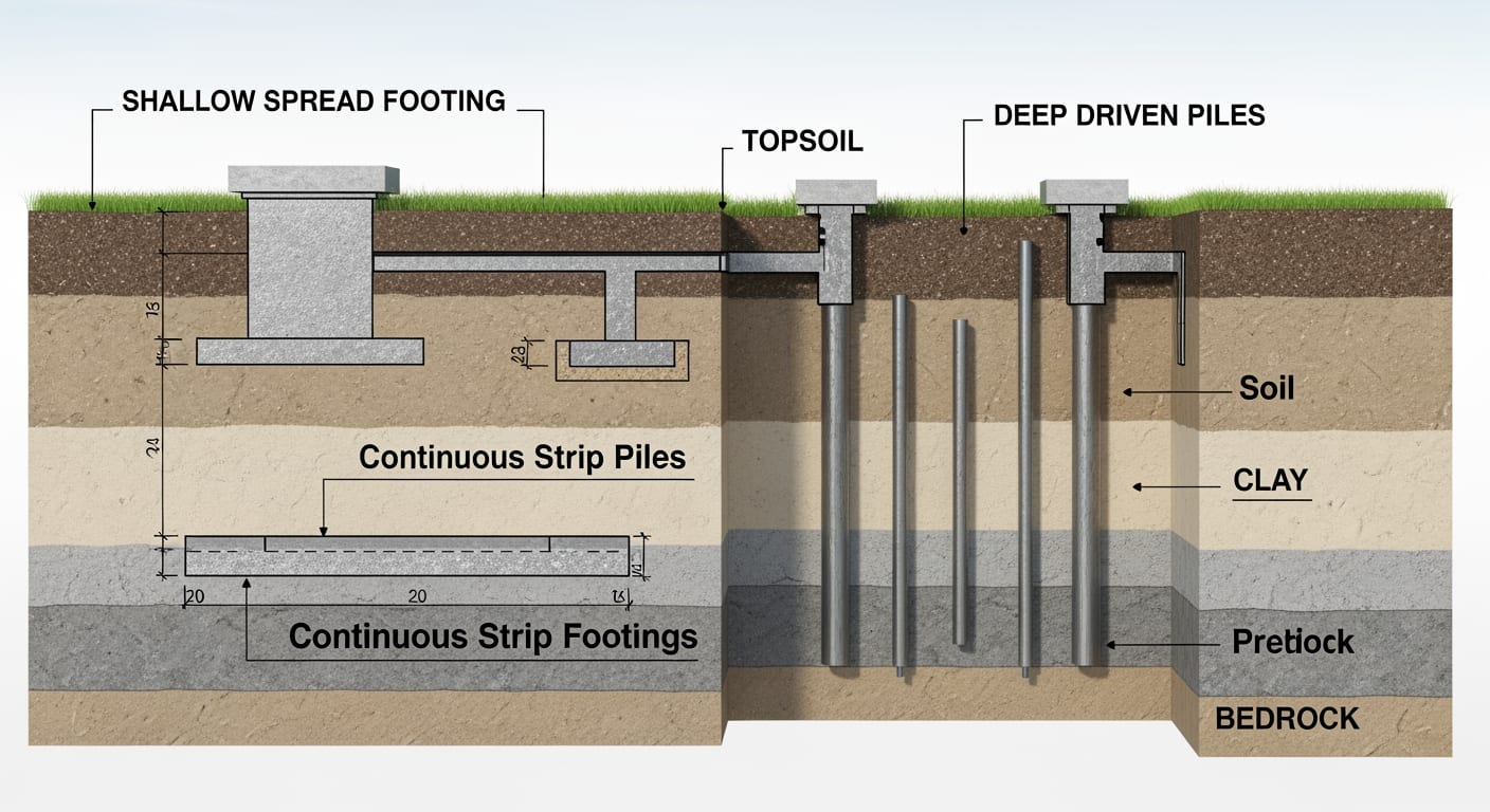 Calcul fondations superficielle profonde - 4Génie Civil