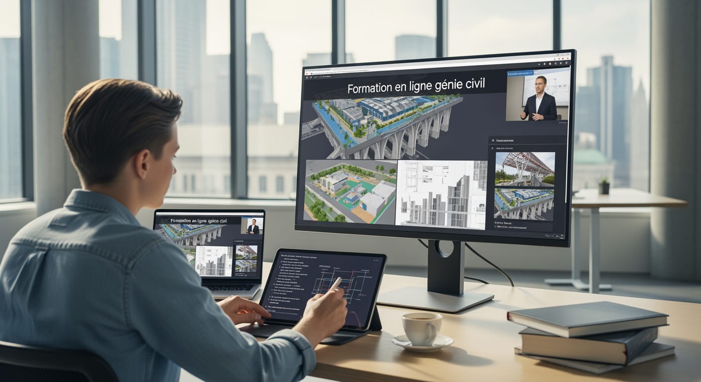 Formation en ligne génie civil - 4Génie Civil