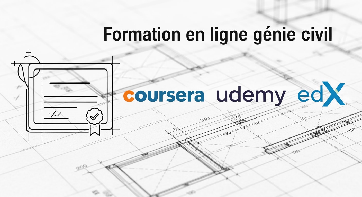 Formation en ligne génie civil - 4Génie Civil