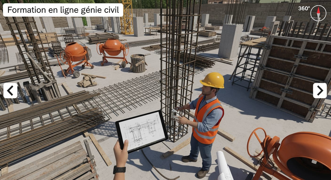 Formation en ligne génie civil - 4Génie Civil