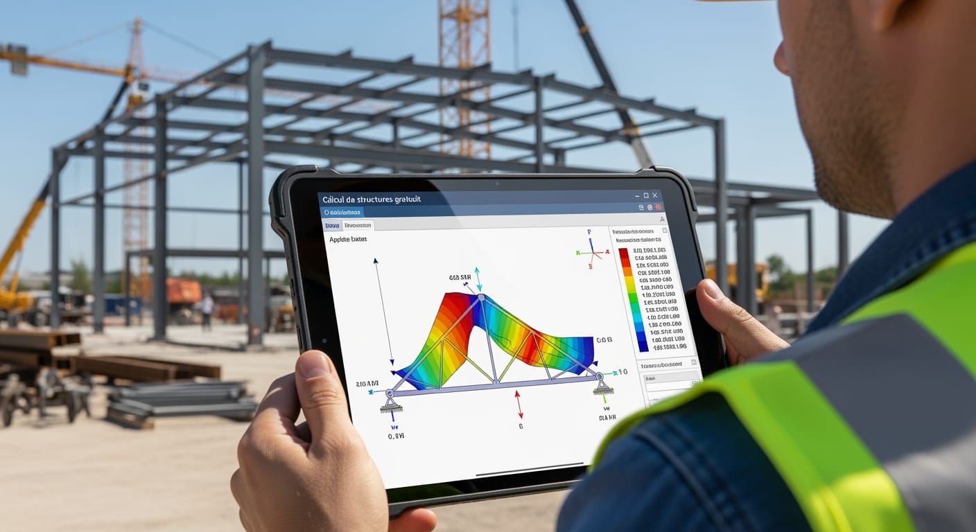 Calcul de structures gratuit - 4Génie Civil
