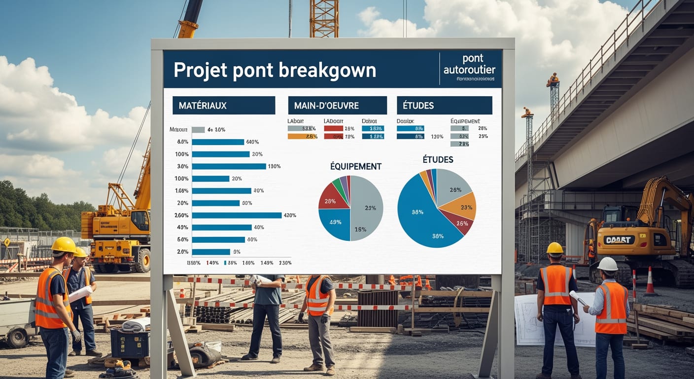 Projet pont autoroutier - 4Génie Civil