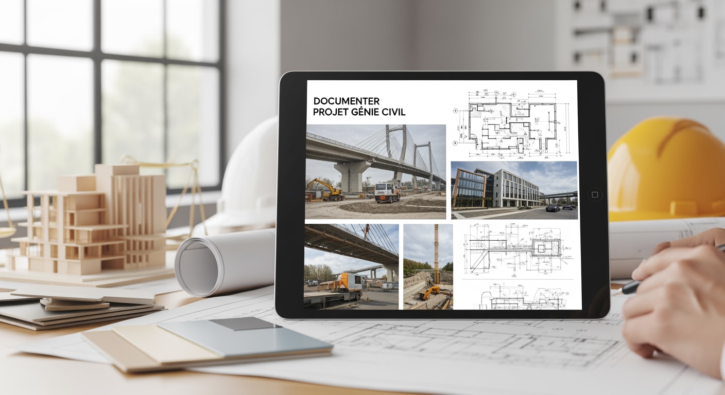 Documenter projet génie civil : Comment Documenter un Projet de Génie Civil pour un Portfolio ? (Update 2026) 1 Documenter projet génie civil - 4Génie Civil