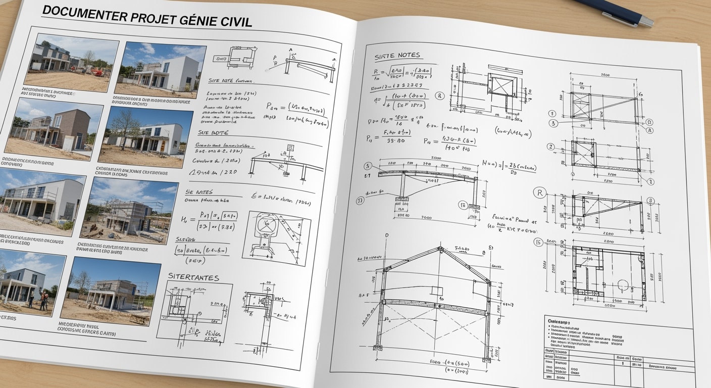 Documenter projet génie civil : Comment Documenter un Projet de Génie Civil pour un Portfolio ? (Update 2026) 2 Documenter projet génie civil - 4Génie Civil