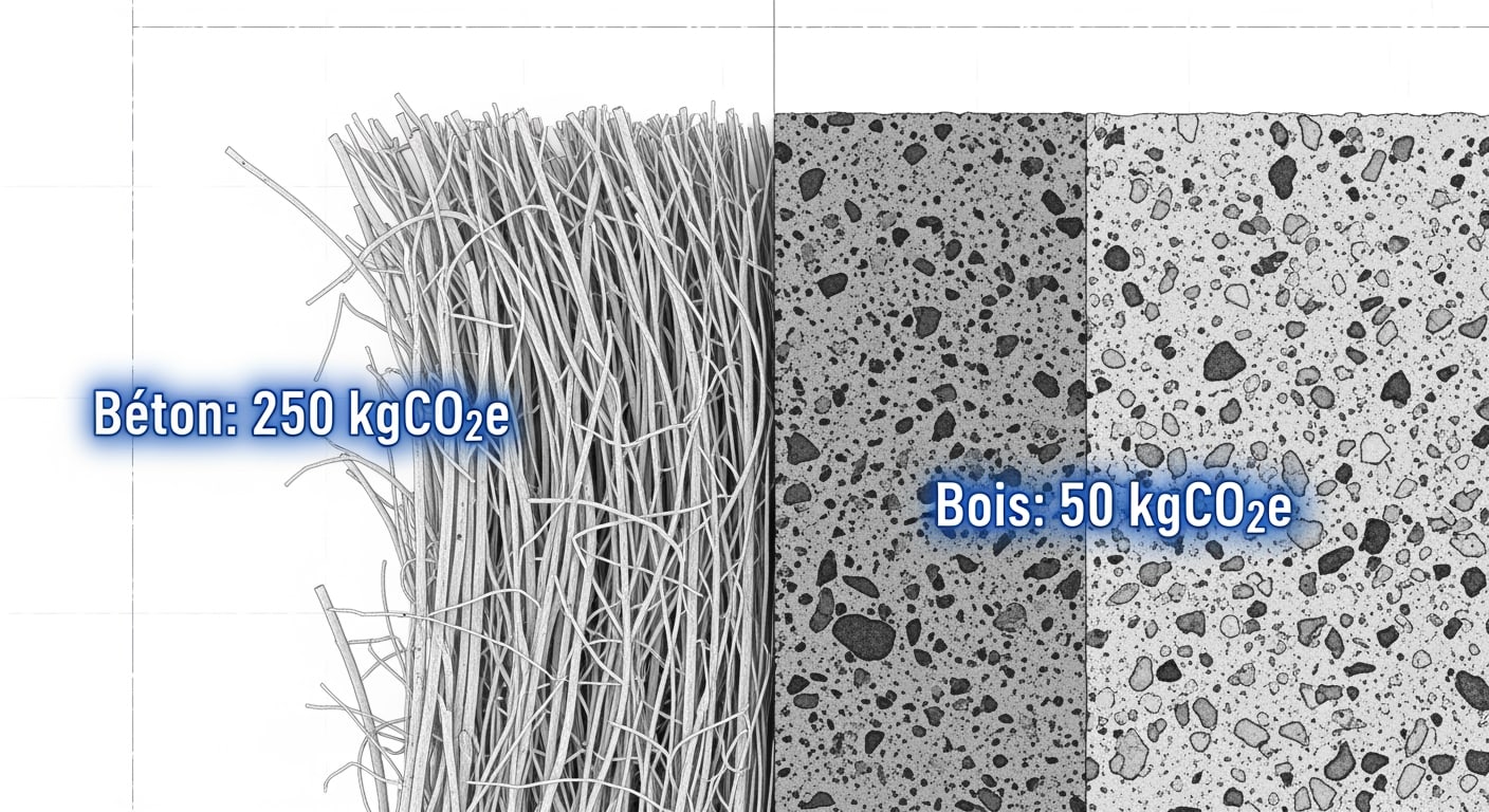 Béton vs bois RE2020 - 4Génie Civil