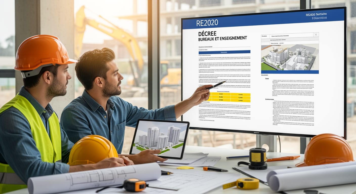 RE2020 Bureaux et Enseignement - 4Génie Civil