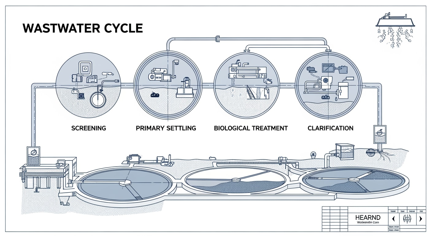 Traitement des eaux usées - 4Génie Civil