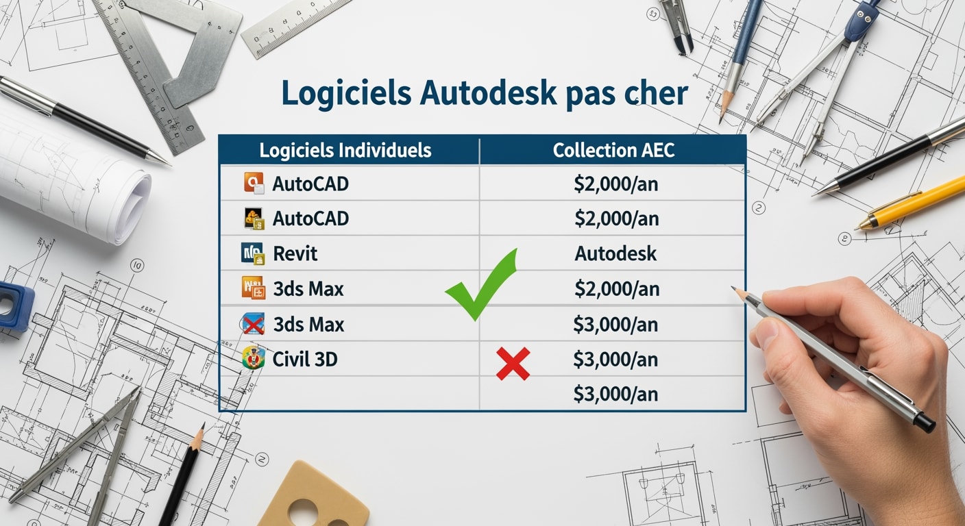 Logiciels Autodesk pas cher - 4Génie Civil