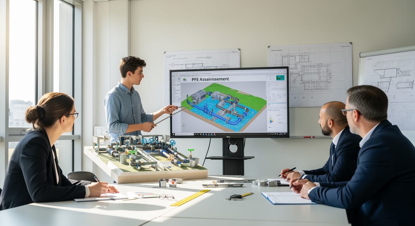 PFE Assainissement - 4Génie Civil