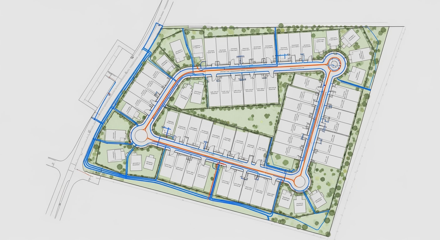 Etude assainissement lotissement - 4Génie Civil