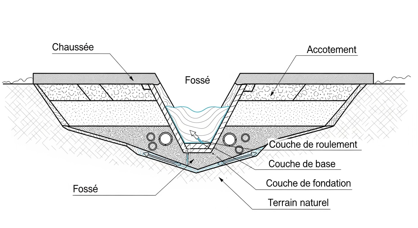 Assainissement routier - 4Génie Civil